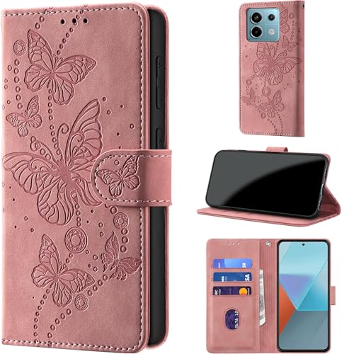CaseGla Handyhülle für Xiaomi Redmi Note 13 Pro 5G Hülle Rosa