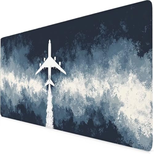 Tapis de souris 900x400mm caoutchouc antidérapant accessoire PC gamer gris