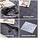 Syrinx Cooling Weighted Blanket Queen Size (15 Pounds 60''x80'' for Adult), Breathable Fabric with Premium Glass Beads, Heavy Blanket Suit for Person About 140lbs, Dark Grey
