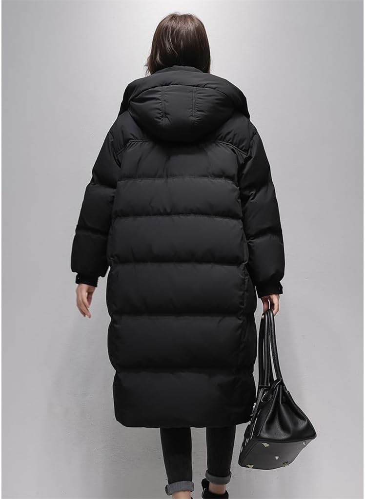 Women's Mid-length Knee-length Baker's Wear Work Jacket Winter Down Jacket