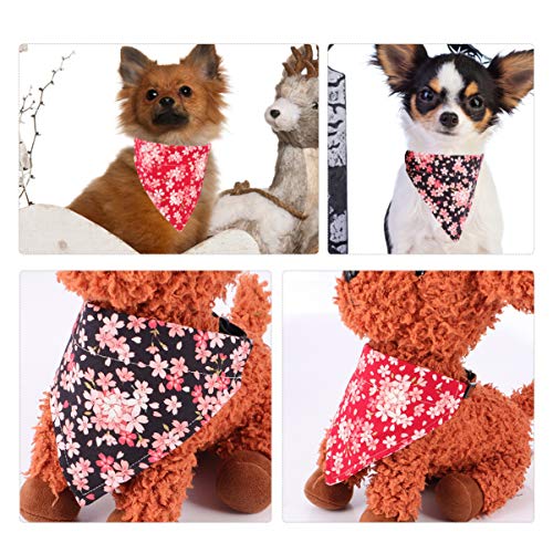 POPETPOP 2 Unid. Coleira Bandana CÃ£o Bandanas Cachecol TriÃ¢ngulo Cachecol AcessÃ³rios para CÃ£es G