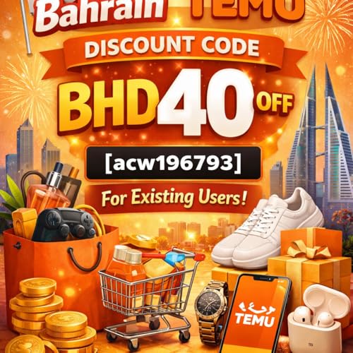 ௹Bahrain TEMU Discount Code BHD40 off [acw196793] For Existing Users Titelbild