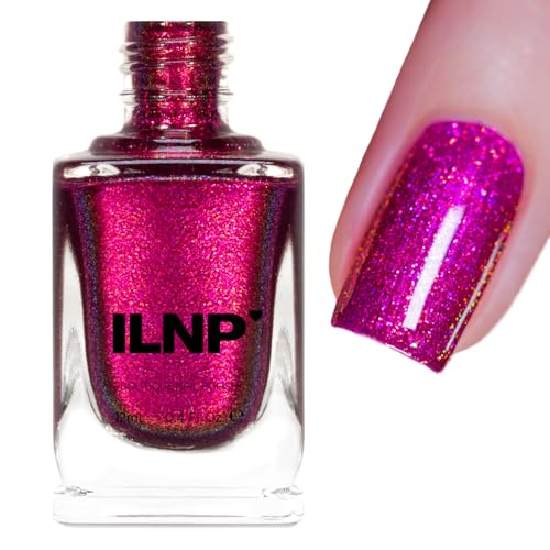 Image of ILNP Showstopper - Vivid Magenta Shimmer Nail Polish