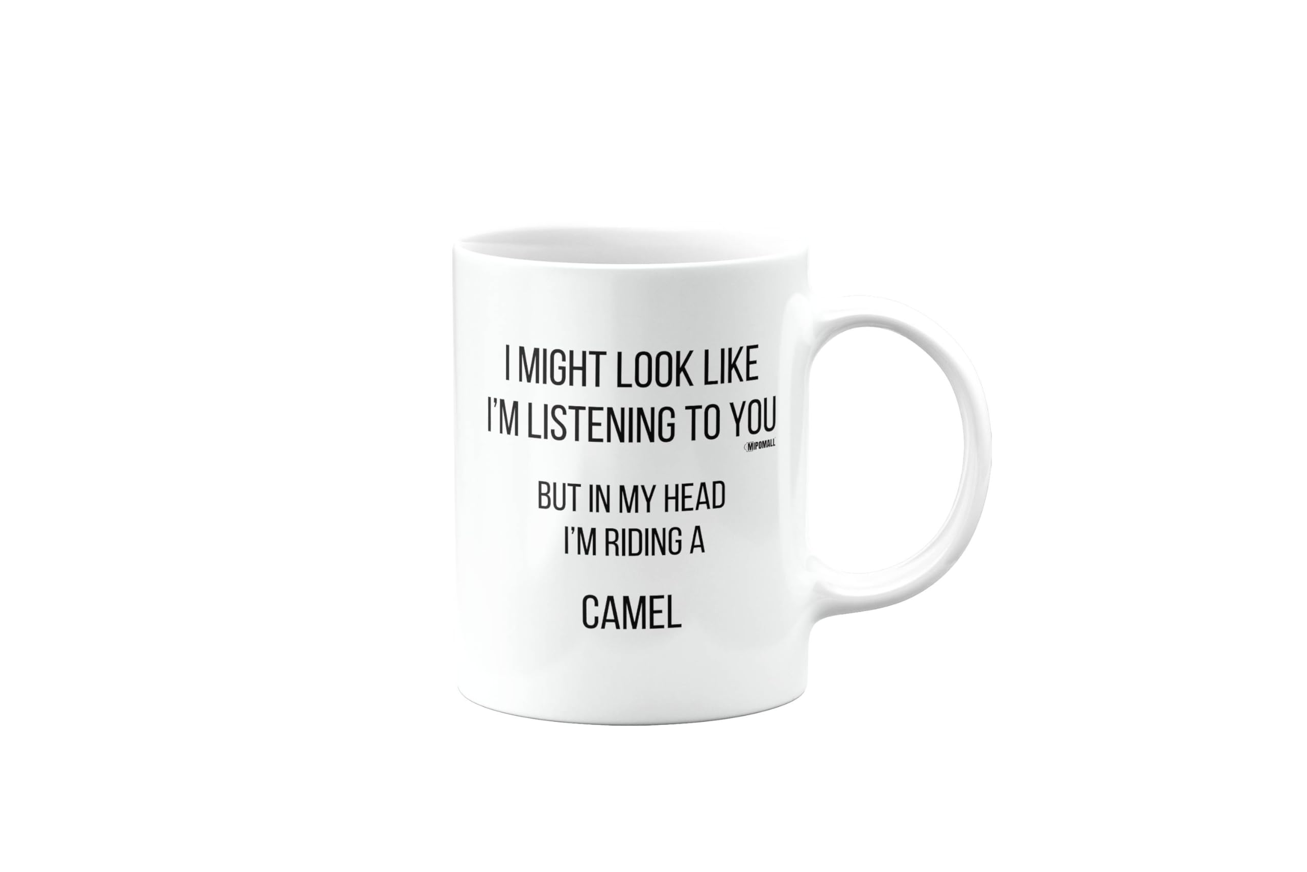 Camel, Birthday Gifts for Men or Women or Bestfriend, Funny Mug, Joke, Gag or Silly, Gift for Someone who Loves, Secret Santa, Presents for Christmas, I'm Riding, mm-CA_231_21