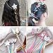 Produktbild Tigor Unicorn Haarverlängerung für Kinder Glitter Butterfly Star Haarspangen Perücken Geflochtene lockige Pferdeschwänze Haarschleifen Kopfschmuck Schachtelhalm Zubehör 5er Pack