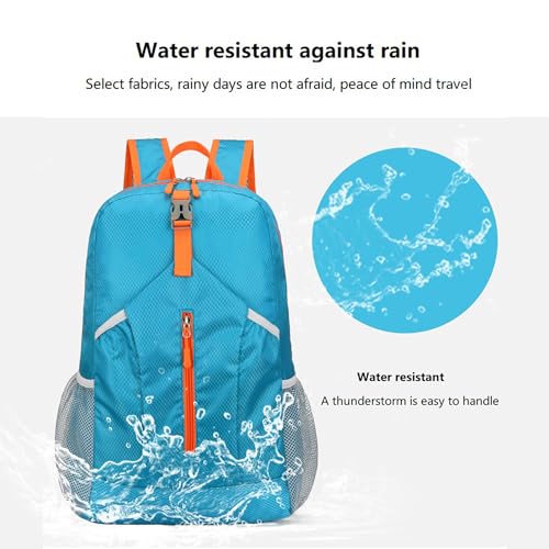 Mochila plegable deportiva de 25L para senderismo y viaje miniatura 3