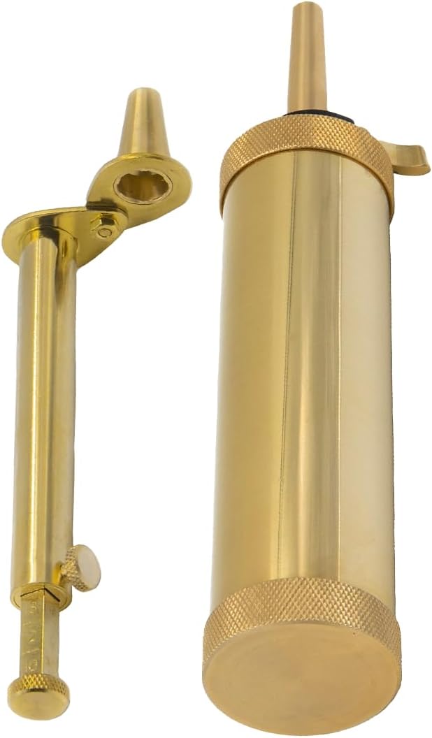 Muzzle-Loaders™ Black Powder Flask & Powder Measure Combo - MZ1778