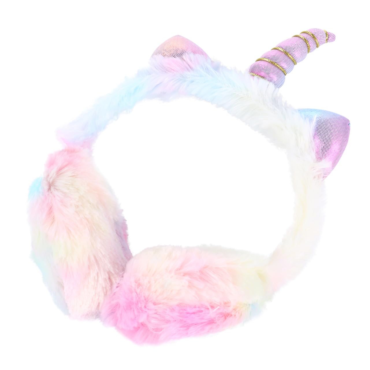 FOMIYES Lovely Unicorn Ear Muffs for Ear Warmers for Winter Cute Gradient Design Durable Ear Covers for Cold Weather present