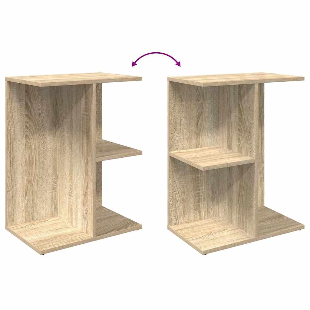Eleganter Nachttisch aus Holzwerkstoff mit reichlich Stauraum, robuster Platte und feuchtigkeitsbeständiger Oberfläche – pflegeleicht und langlebig für Ihr Schlafzimmer