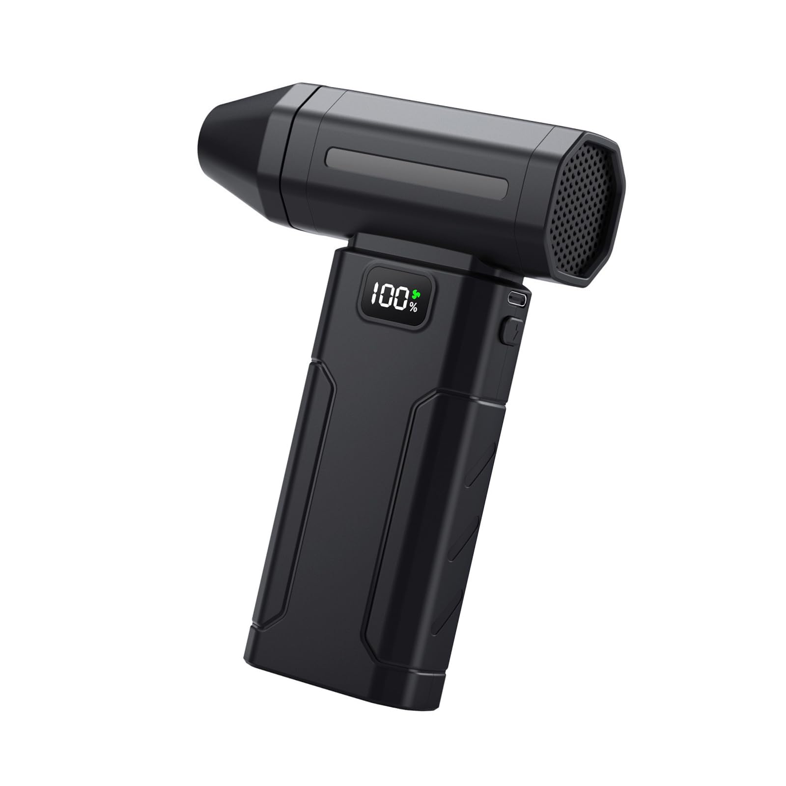 Soffiatore Professionale Regolabile a 5 Velocità 100000 RPM con Motore Brushless Ergonomico Strumento di Pulizia ad Aria Elettrica con Velocità Regolabile