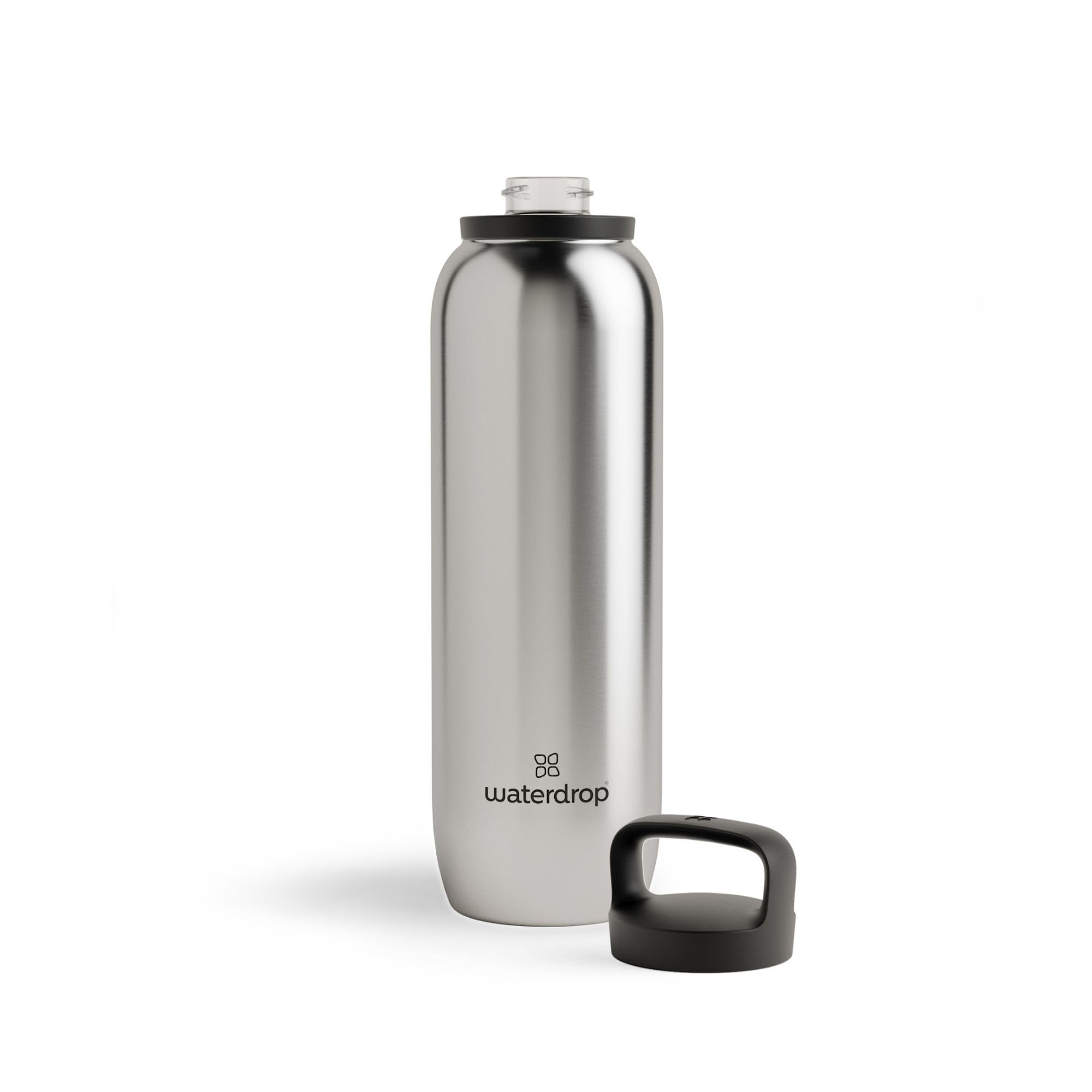 waterdrop® All-Purpose Thermos Flask, 1 Litre, Insulated Stainless