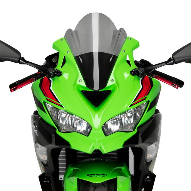 Amazon | Puig 21767H Z-RACING SCREEN [SMOKE] ZX-4R SE Ninja (23-24