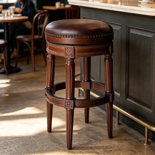 Image of DUHOME Swivel Bar Stools, Stools with Removable Replaceable Legs