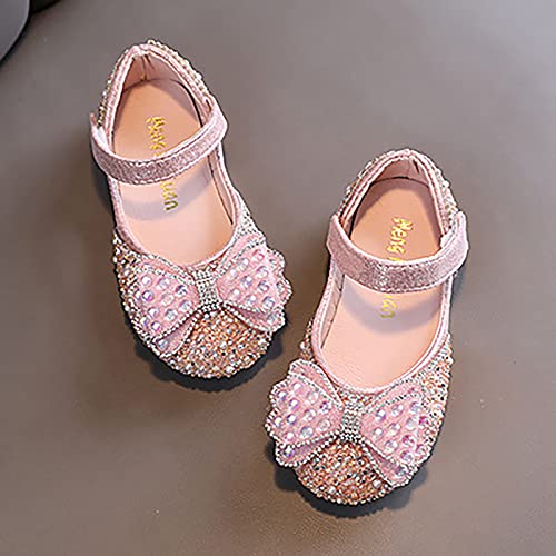 Spring and Summer Children Dance Shoes Girls Performance Princess Shoes Rhinestone Pearl Dress4