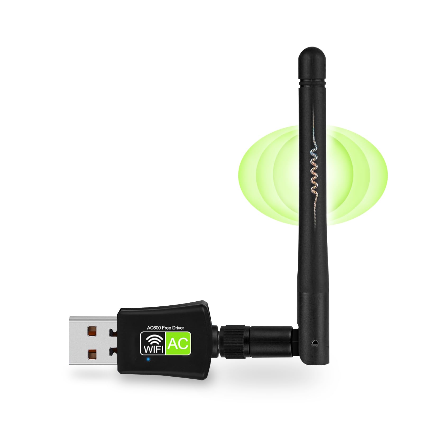 VBESTLIFE Adattatore USB WiFi Dual Band AC1200 - Scheda Di Rete Wireless USB 3.0, 2.4GHz E 5.8GHz - Compatibile Con Windows, Linux, Mac OS - 3