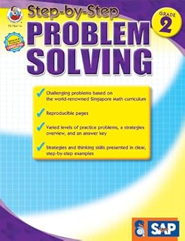 Paperback Step-by-Step Problem Solving, Grade 2 (Singapore Math) Book