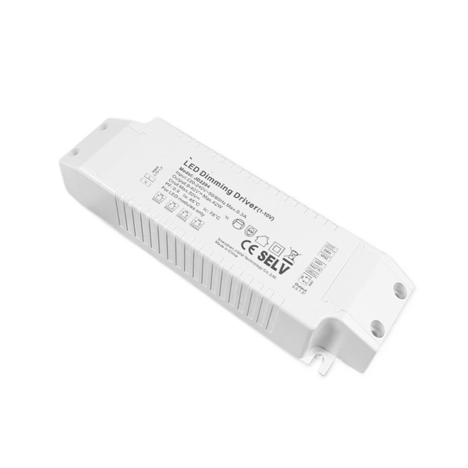 Alimentation downlight 0/1-10V gradation ultra-profonde 42W DC9-40V