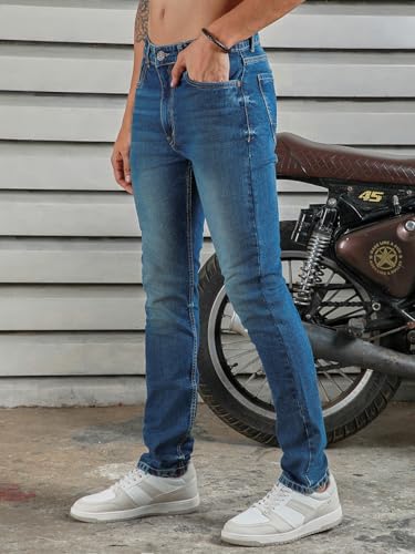 Image of HIGH STAR Men's Mid Rise Regular Jeans