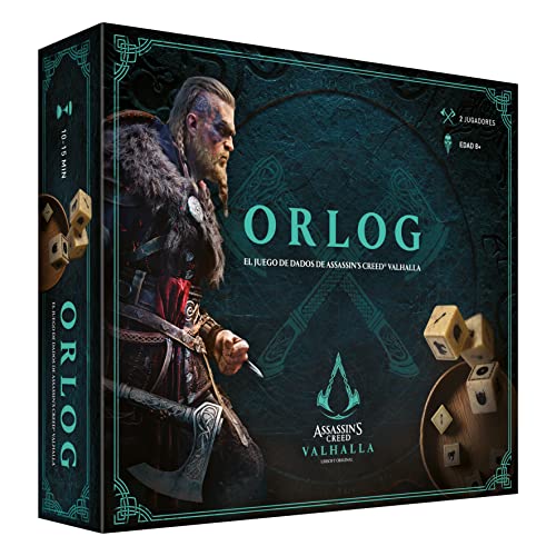 SD GAMES ORLOG - Juego de Mesa con Dados para 2 Jugadores Recomendado a Partir de 8 Años