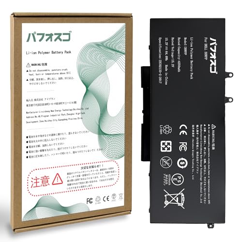 Amazon.co.jp: パフォスゴ for DELL 3HWPP 互换バッテリー 容量4250mAh