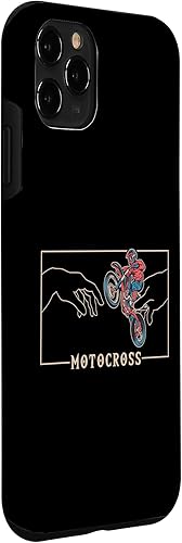 Vista 27 de iPhone 12 mini Michelangelo Creation of Adam Motocross Supermoto Motocross Case