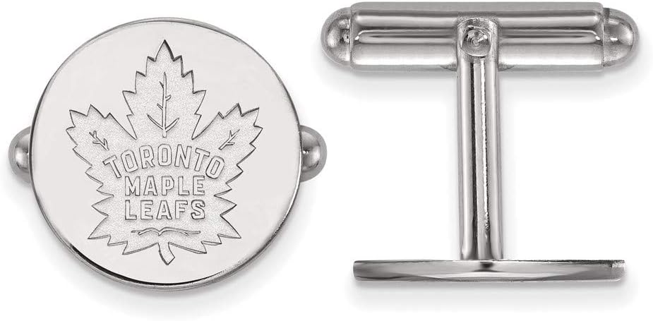 Toronto Maple Leafs Cufflinks (Sterling Silver)