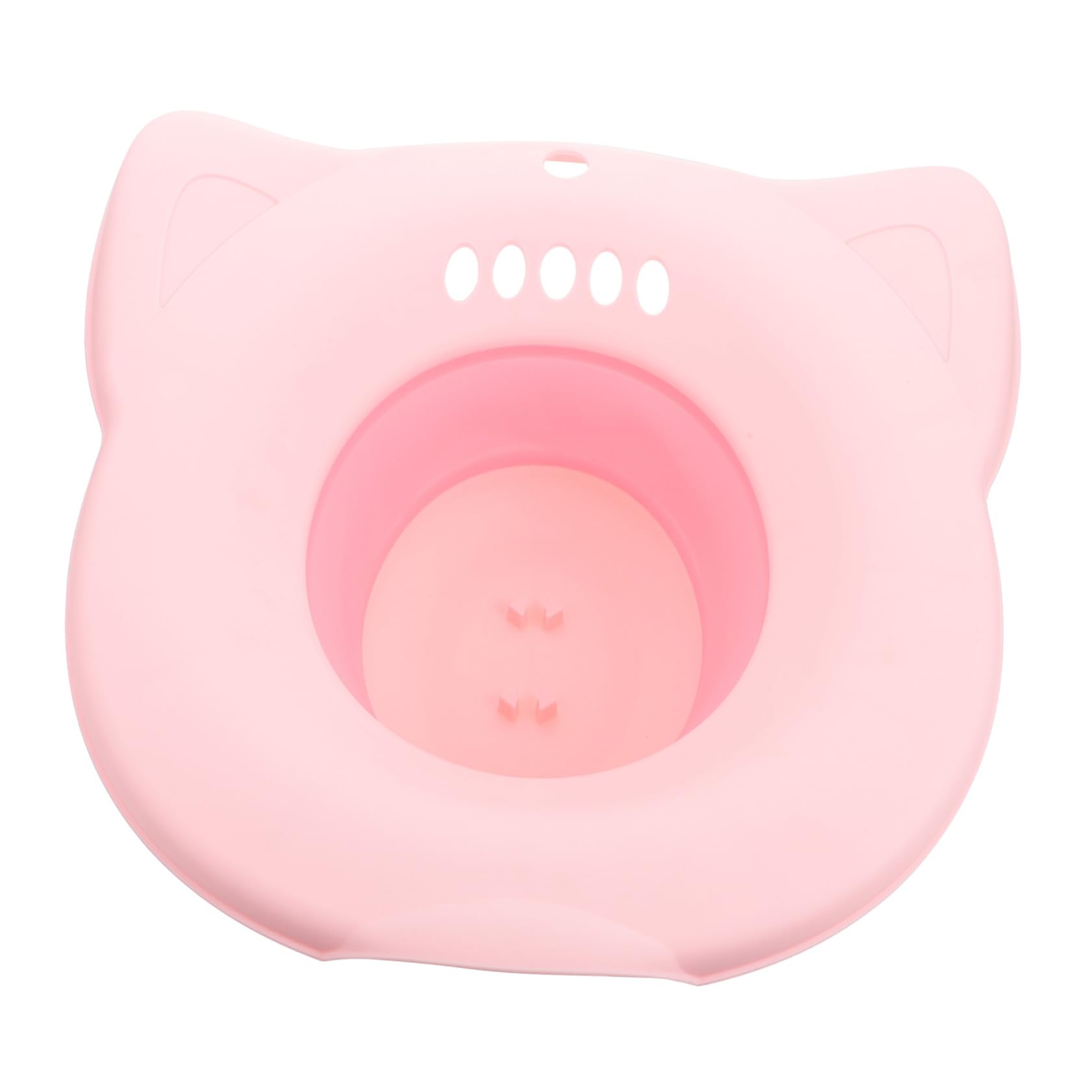 Bassin de siège pliable pour hygiène intime et soins ménagers