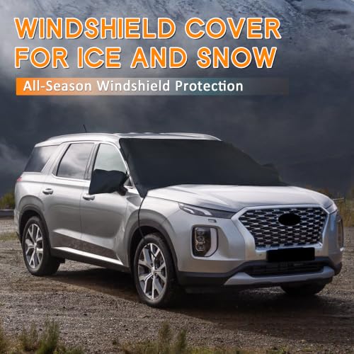 Image of Windshield Cover for Ice & Snow for Hyundai Palisade 2020-2025 2026 2027
