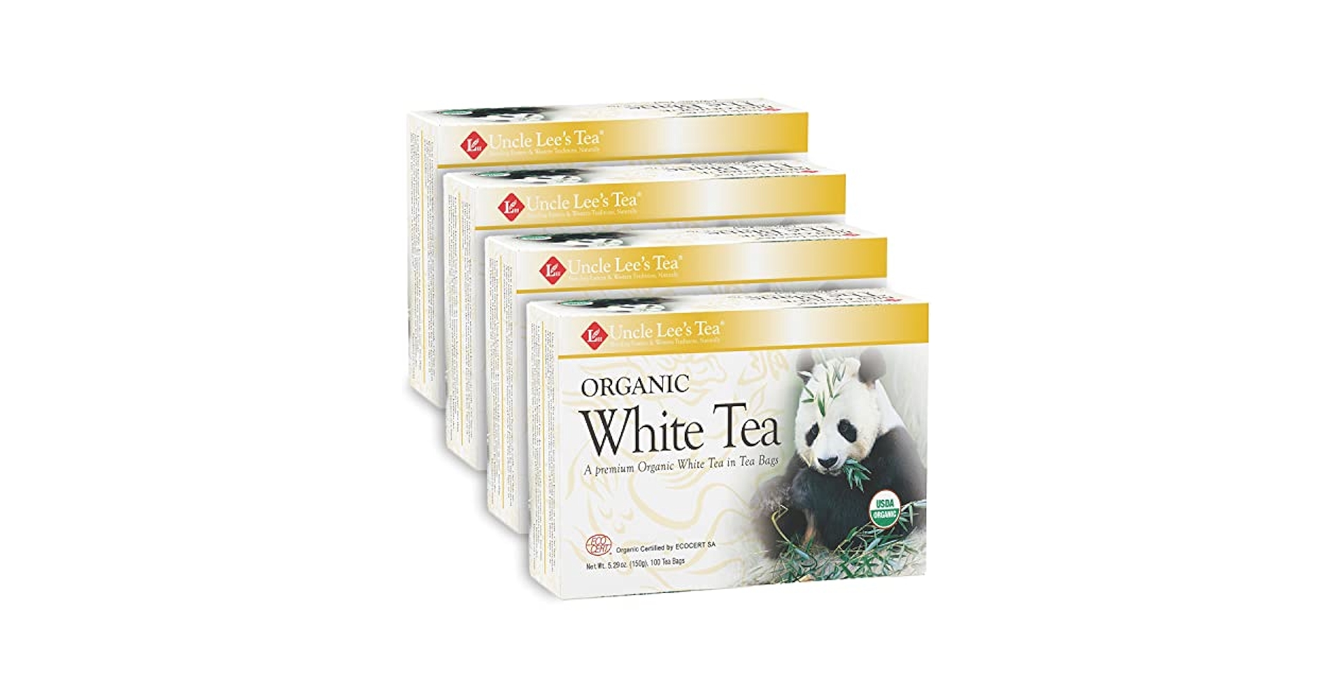Amazon.com: Uncle Lee's Tea 有機白茶- 優質茶日常健康,低咖啡