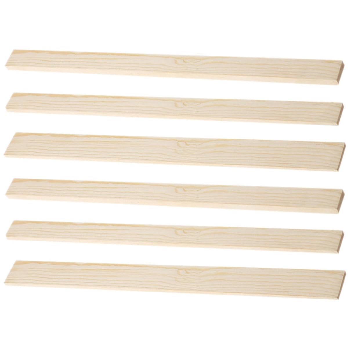NUOBESTY 3 Set Strumenti di Ceramica Guide per Mattarello Argilla Aerea per Adulti Aria Listello Legno Pasta Modellabile Attrezzi Calzante Robusto Strumento di Ceramica di Legno 6 Pezzi * 3