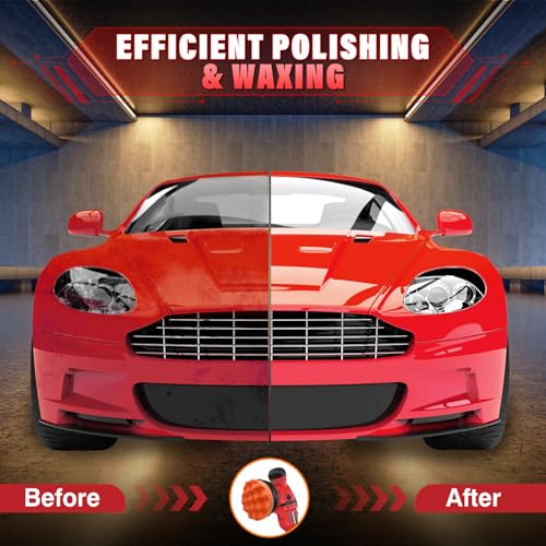 image for VERVEWAVE Cordless Buffer Polisher Kit for Milwaukee 18V/M18 Battery (