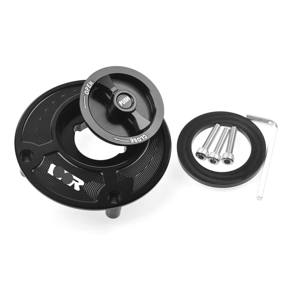 Tappo Serbatoio Carburante Moto Copertura Del Tappo Serbatoio Carburante Per Motocicletta Per VFR1000F VFR400 VFR750 VFR800 Protezione Per(Gray Red)