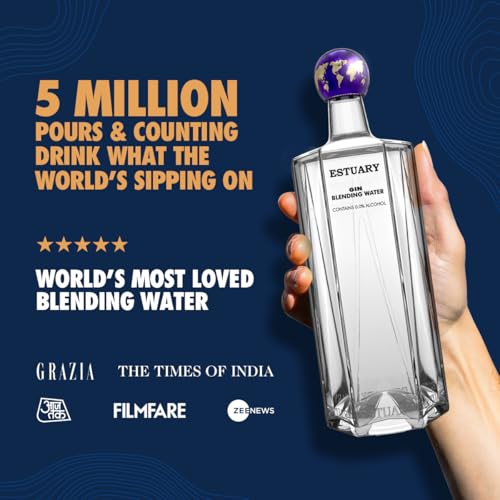 Image of Estuary Whiskey Blending Water (Pack of 4 X 200 Ml) | Premium Non-Alcoholic Mixer for Whiskey