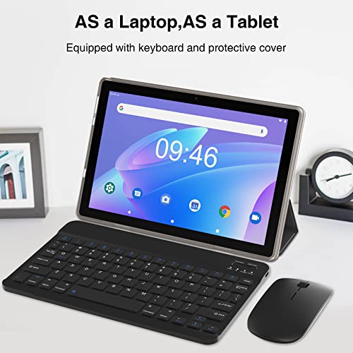 Tablet 2 In 1 4Gb+128Gb Tablet, 10 Inch Android 11 Tablet Set, Tablets With Keyboard Case Mouse Stylus Screen Flim, 10.1 In 1280*800 Hd Touch Screen, 8Mp Dual Camera, Games Tab, Wi-Fi, Bt Tableta Pc. #TOP3