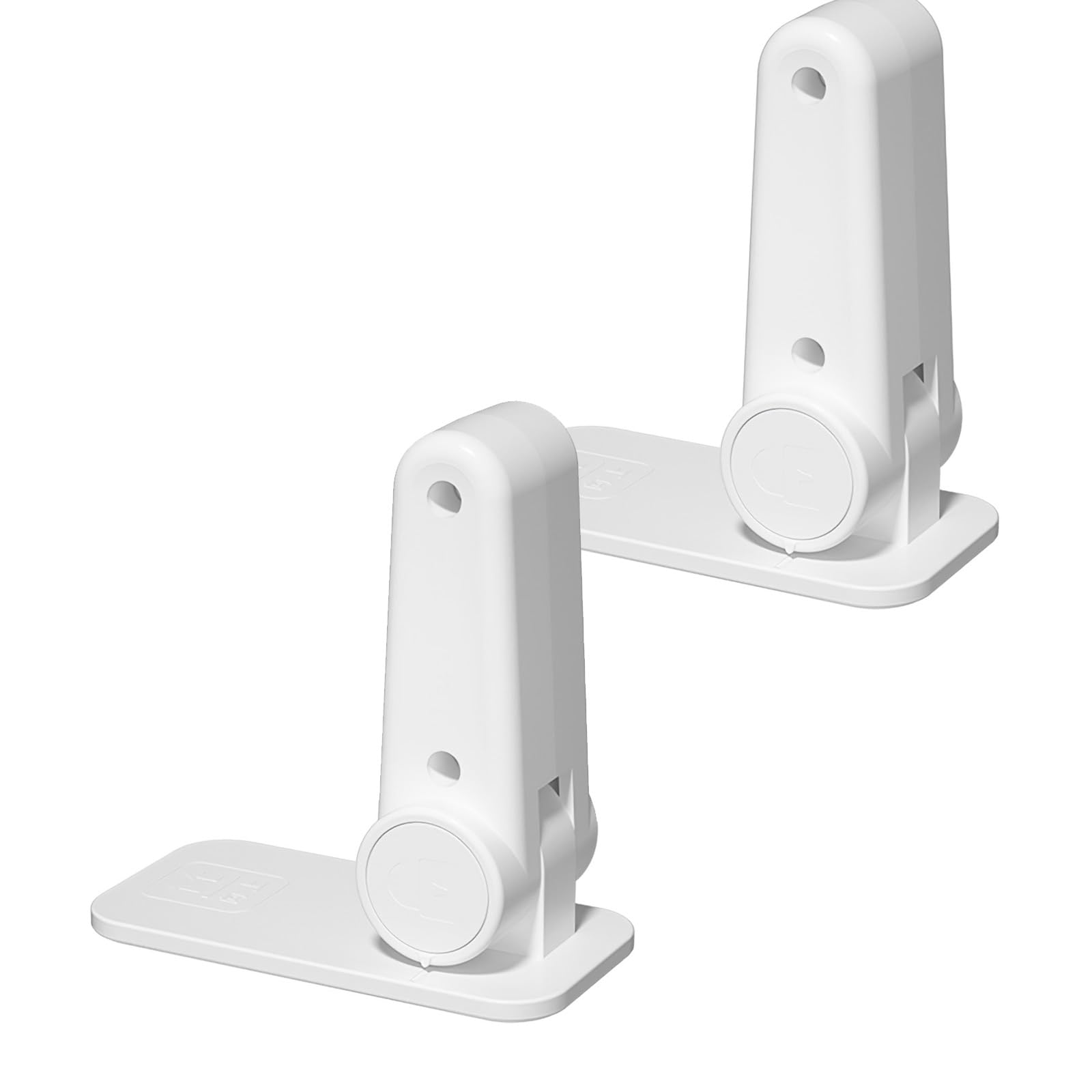 Jasfyee Door Handle Lock, 2pcs Door Lock Without Drilling,Child Door Lock with No Tools Need Or Drill