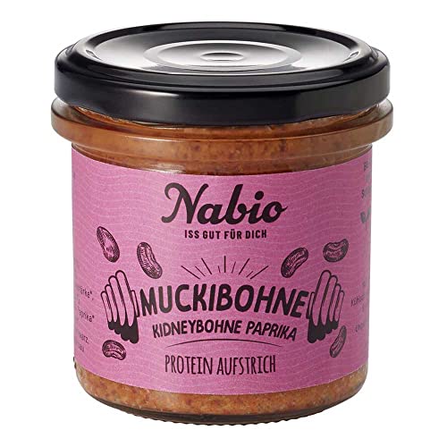 Nabio Bio Brotaufstrich Kidneybohne & Paprika, 140 g