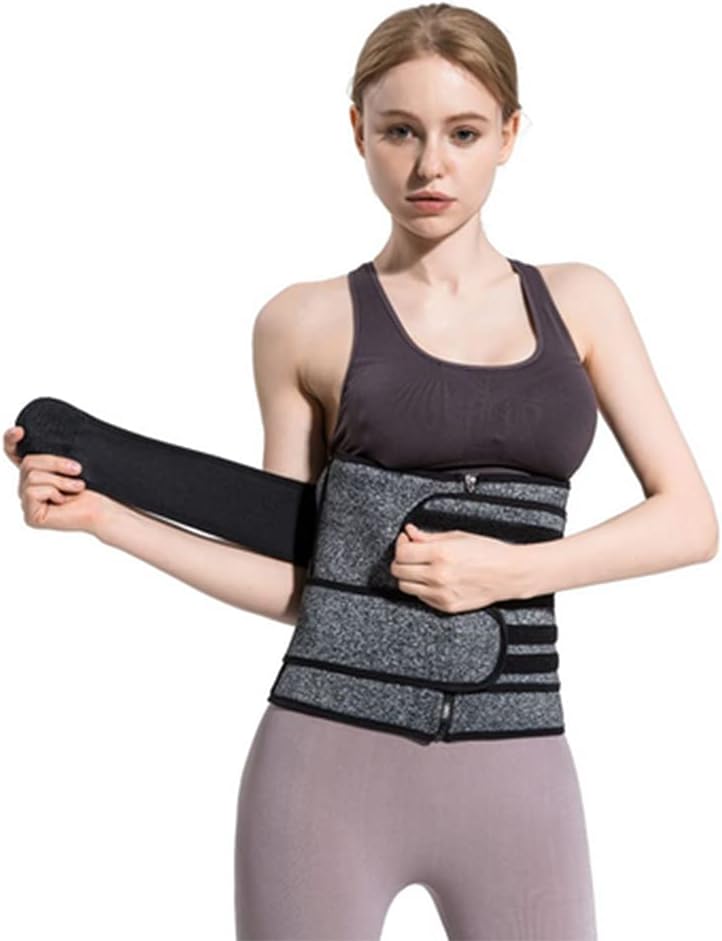 Shapewear Waist Trainer Belt for Women Saunna Sweat Belt Waist Cincher Trimmer Sports Girdle S-6XL