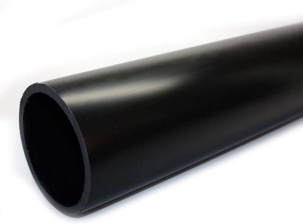 DWV Drain Pipe Black ABS Custom Size and Length 3" (3.0