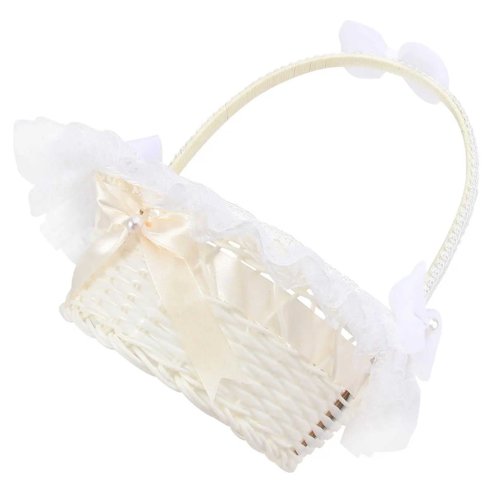 Wedding Flower Baskets, Flower Basket Wicker for Wedding