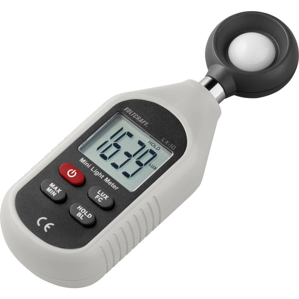 VOLTCRAFT LX-10 Luxmeter 0-199900 lx