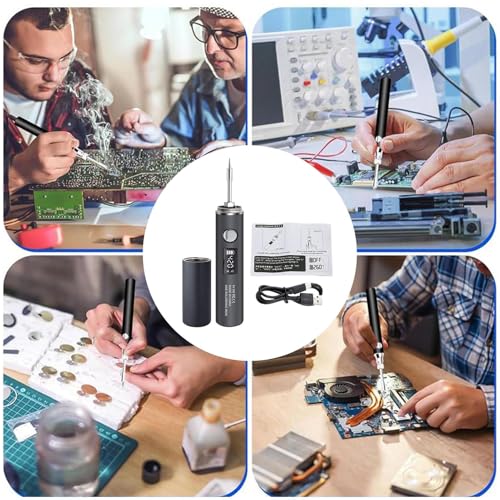 Kit de soldadura digital para solucionar averías con luz y 5 niveles de control 5
