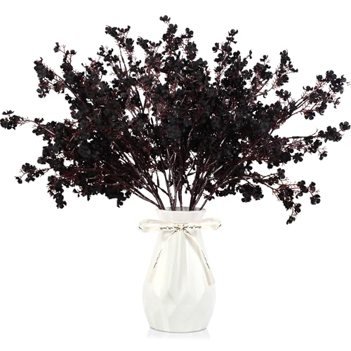12 Pcs Halloween Flowers Artificial for Decoration, Babys Breath ...