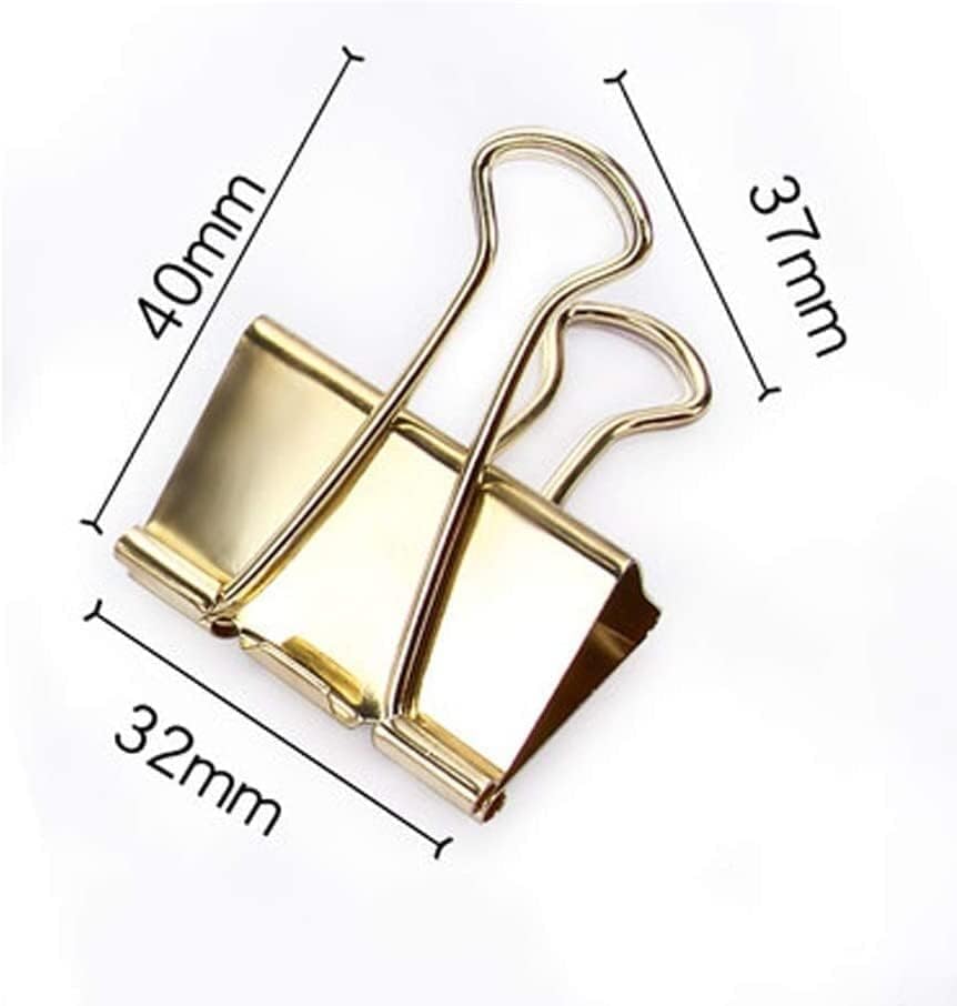 ペーパークランプ バインダー ヒンジクリップ 折り返し式 固定式 ブルドッグクリップ ブルクリップ ラージ 固定タイプ バインダー