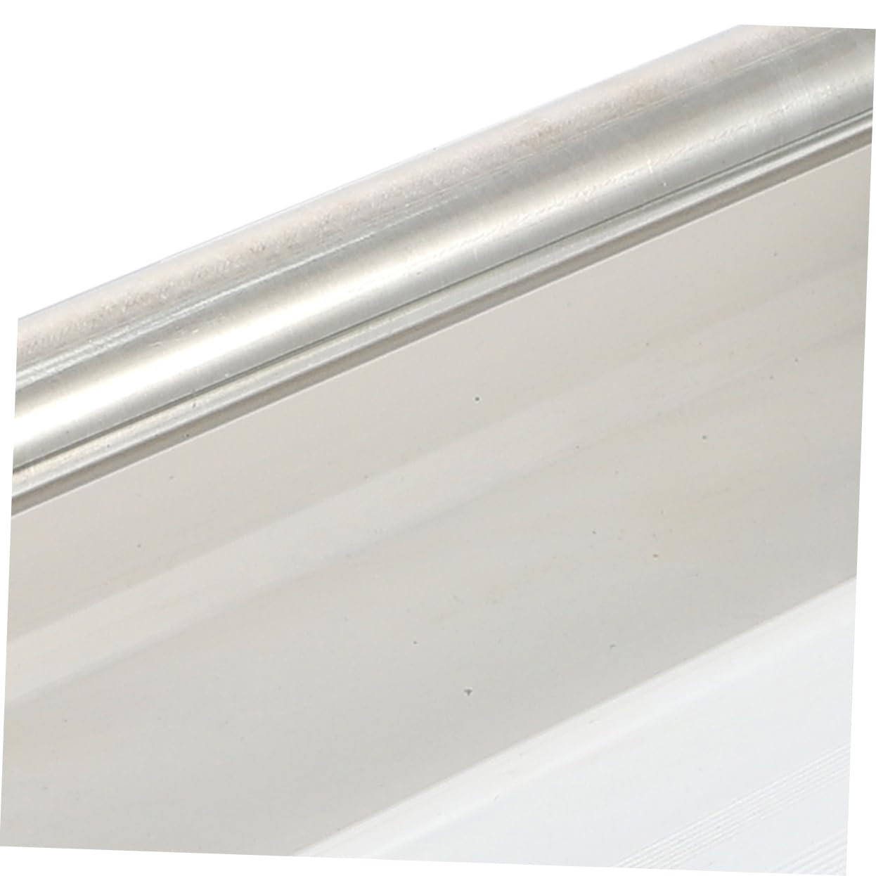 Comedero para Palomas de Acero Inoxidable Blanco, 2 Piezas | Ligero y Anti-salpicaduras, Apto para Aves en Campos y Patios, Diseño Dispensador de Alimento