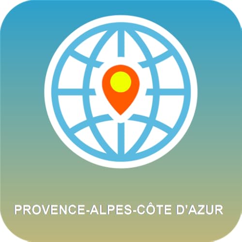 Provence-Alpes-Côte d'Azur Mapa