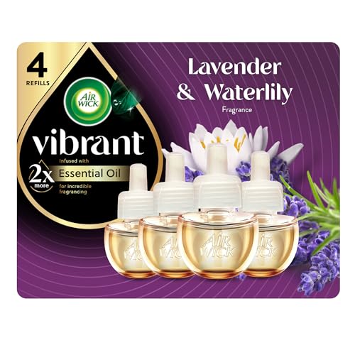 Air Wick Plug In Refills, Lavender & Waterlily, Scented Oils, 4ct - image 1