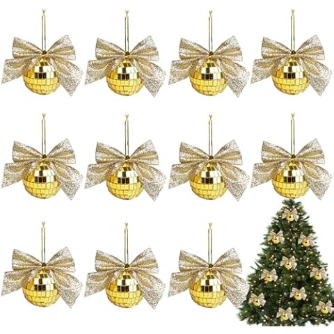 12 Pcs Mini Disco Balls for Christmas Decor Cover