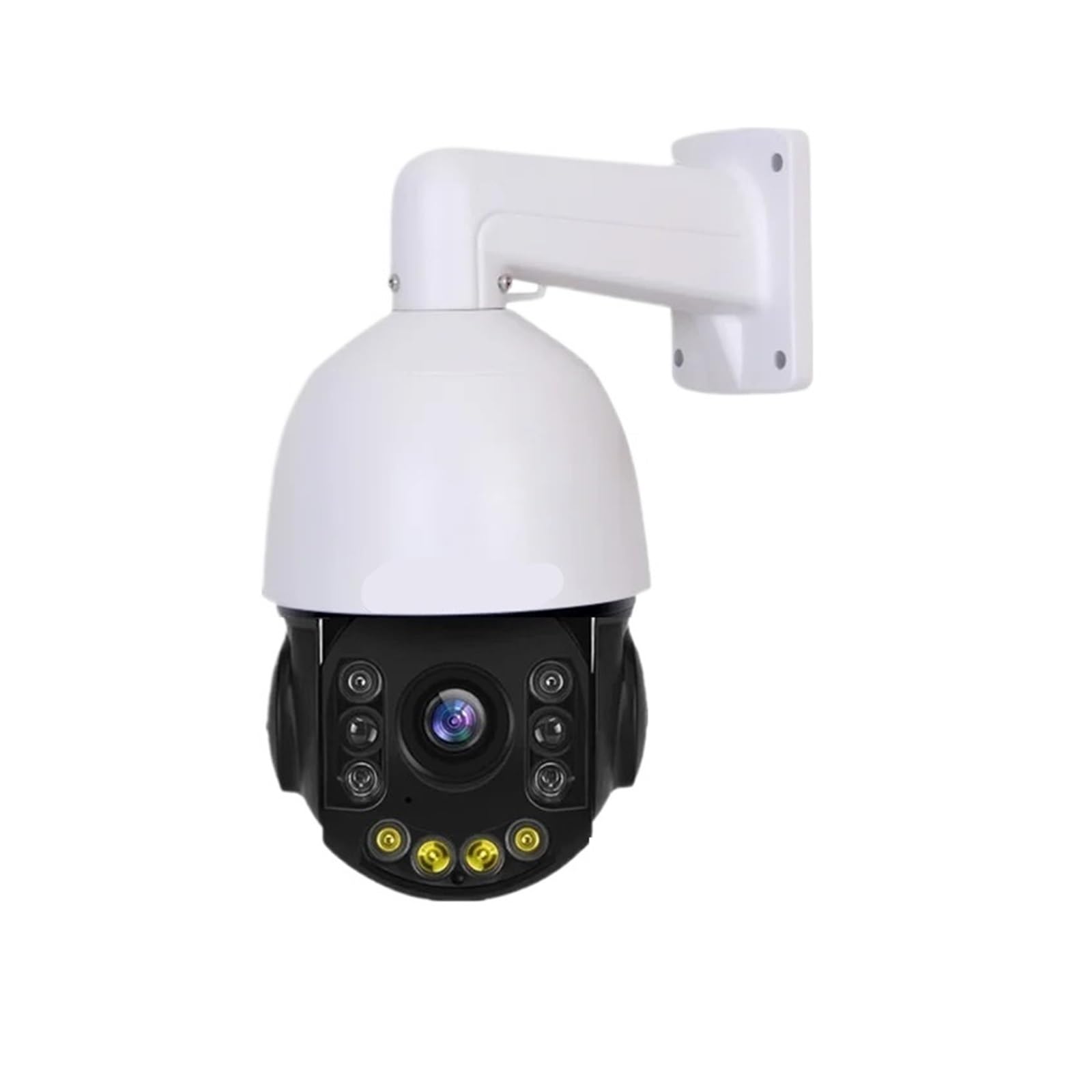 NCAEVGXRWJT 8MP 4K POE WiFi 4G PTZ Outdoor Security Device 990X Digital Zoom Auto Tracking Surveillance Equipment(US,POE WiFi Add 128GB)