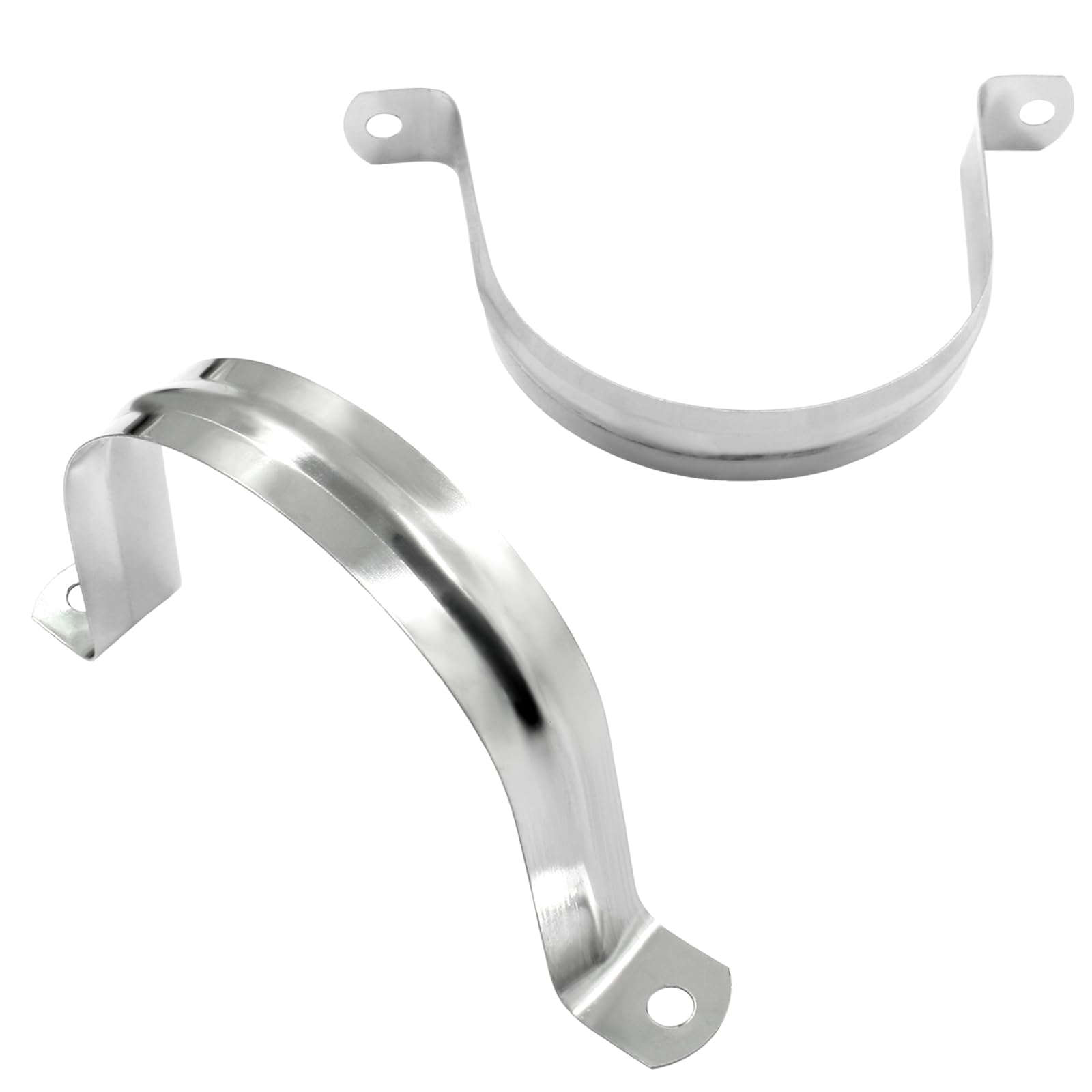 Biaungdo M75 Rigid Pipe Strap, 3 Inch Stainless Steel, 12 Pcs