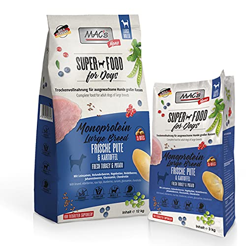 MAC's Dog Mono Adult Large Breed Pute 3 kg